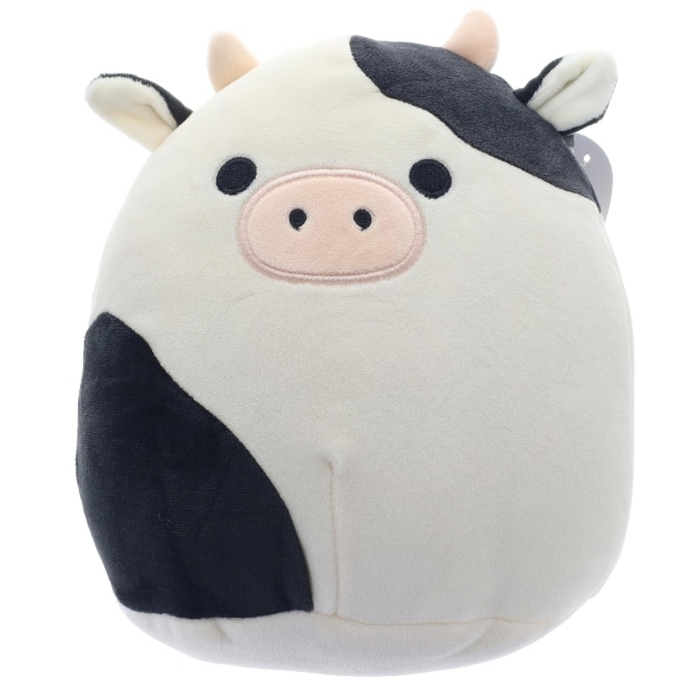 Connor Cow Squishmallows Farm and Sealife Squad Stuffed Animal Plush Toys 12"